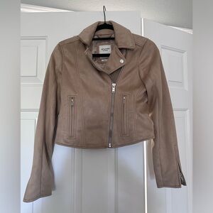 Abercrombie and fitch suede jacket